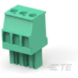 TE Connectivity-1986374-3 Steckverbinder, Klemmenblöcke Conn Eurostyle Block F 3 POS 3.81mm Screw ST Cable Mount 11A/Contact