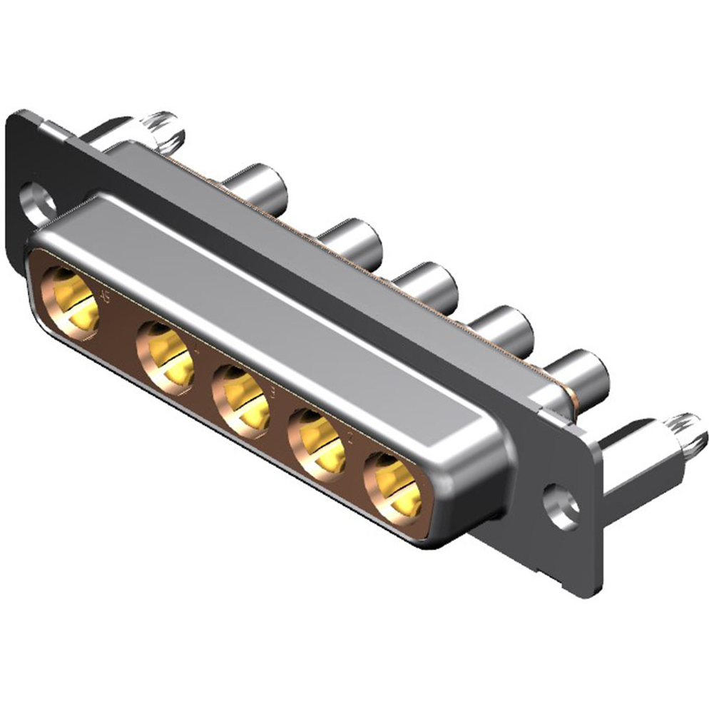 Molex-1731071306 Steckverbinder, D-Sub Conn Combo D-Sub F 5Power POS 6.35mm Solder ST Thru-Hole 5 Terminal 1 Port Carton