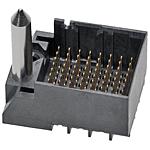 Conn Hard Metric HDR 72 POS 1.9mm Solder ST Thru-Hole Impact™ Tray