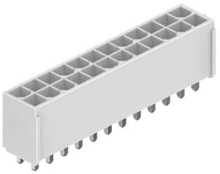 CnC Tech, LLC-4282-1-0100-24-SP Steckverbinderleisten und Leiterplattenbuchsen Conn Wire to Board M 24 POS 4.2mm Solder ST Top Entry Thru-Hole Tray