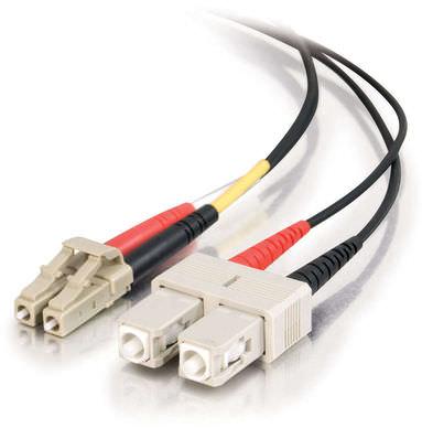 Legrand-37543 Cable Assembly Fiber Optic 5m LC-SC 62.5/125 OM1 Duplex Multimode Fiber Optic Cable