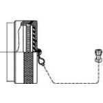 Connector Accessories Protective Cover Straight