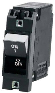 Sensata Technologies-IEG6-1-51-15.0-01-V Interruptor de potencia Circuit Breaker Hydraulic Magnetic 1Pole 15A 80VDC