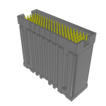 Conn Array Board Stacker HDR 100 POS 1.27mm Solder ST SMD Tray
