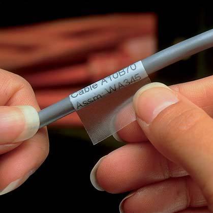 Panduit-PDL-7 Kabelmarkierungen Cable Markers Printable Vinyl White