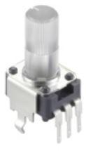 ALPS ALPINE CO., LTD-RK09K1130D62 Widerstandstrimmern, Potenziometern und Regelwiderstande Res POT 10K Ohm 20% 0.05W(1/20W) 1(Elec)/1(Mech)Turns 6mm (9.8 X 23.8mm) Pin Thru-Hole Bulk