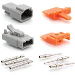 Kit, Atm Series, 3 Position Plug, Receptacle, Contacts, And Wedgelocks