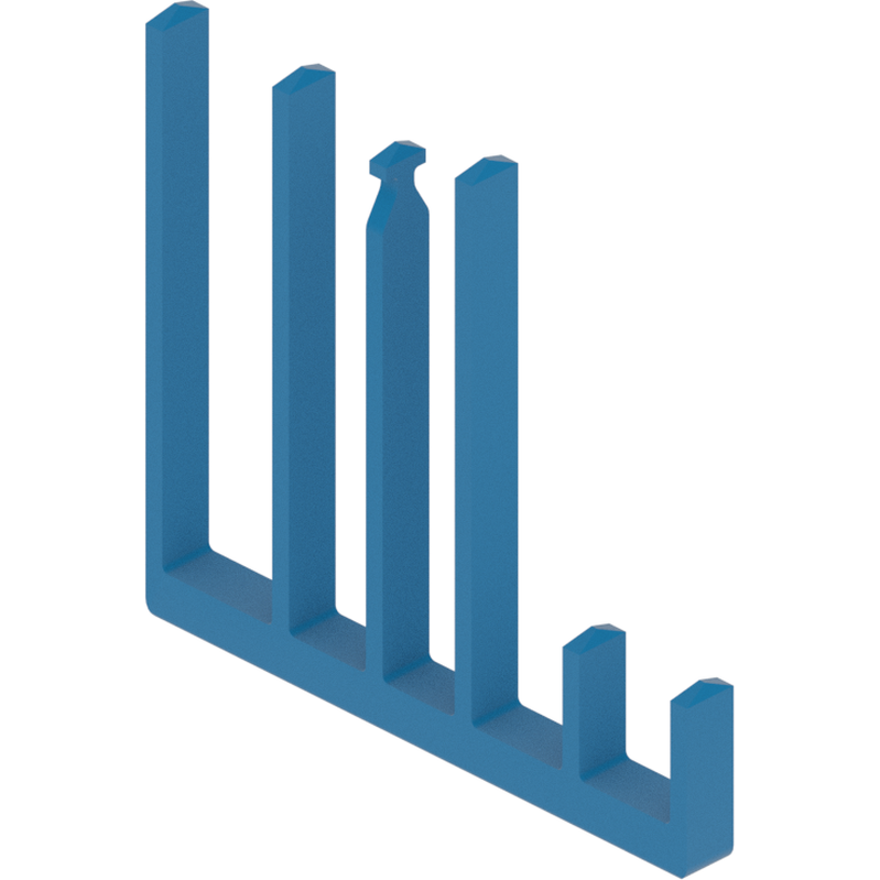 Delphi-12065848 Steckverbinderzubehör Lock Secondary TPA M/P BLU