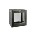 Black Steel Wall Mount Server Rack Cabinet