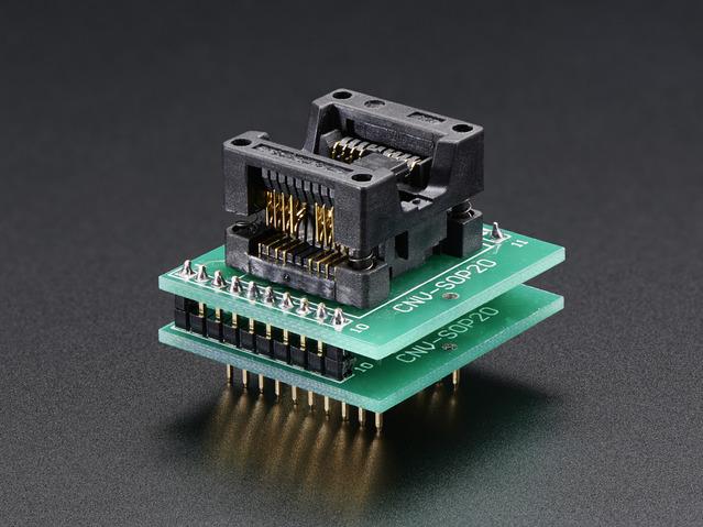 Adafruit Industries-1796 Entwicklungssätze und Werkzeuge SMT Test Socket - Medium SOIC-8 (200mil)