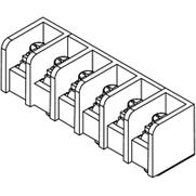 Molex-38969-0009 Blocchi terminali connettore Conn Barrier Strip 9 POS 12.7mm Solder ST Thru-Hole 50A/Contact
