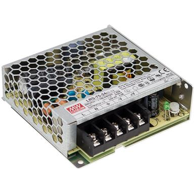 Mean Well Enterprises-LRS-75-36 AC-DC-Spannungsversorgung AC/DC Power Supply Single-OUT 36V 2.1A 75.6W 5-Pin