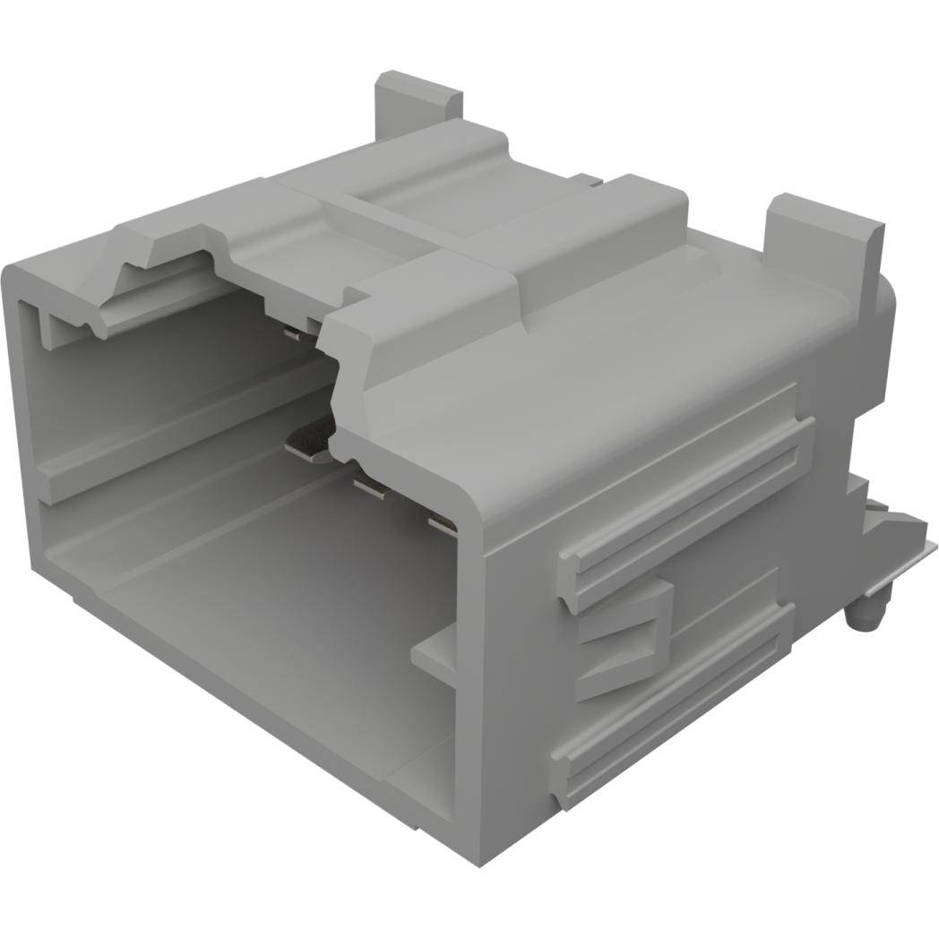 Molex-0346960101 Steckverbinderleisten und Leiterplattenbuchsen Conn Wire to Board HDR 10 POS 2.54mm Solder RA Thru-Hole Stac64 Tray