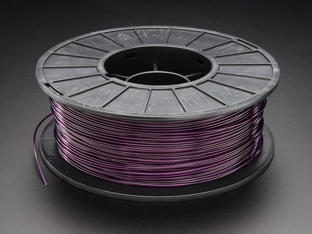 Adafruit Industries-2449 3D Printing Filaments PLA Filament for 3D Printers-1.75mm Diameter-Purple Translucent-1KG