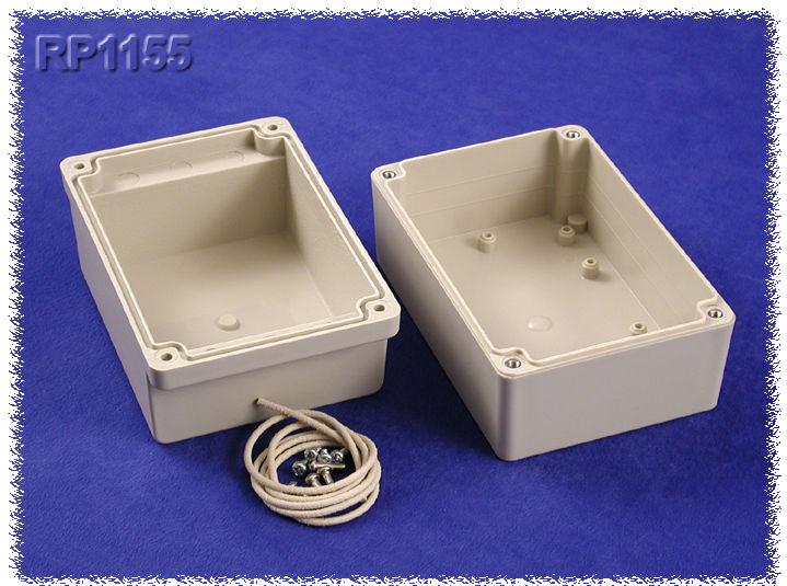 Hammond Manufacturing-RP1155 Scatole, contenitori e rack Light Gray Acrylonitrile Butadiene Styrene Wall Mount Watertight Enclosure