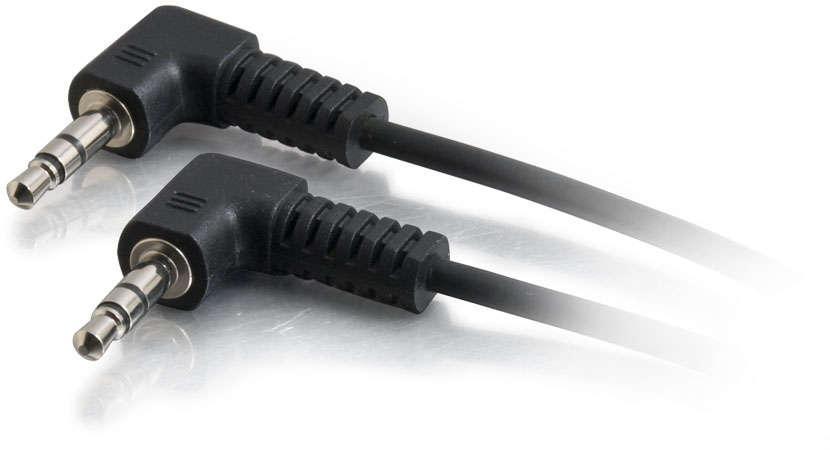Legrand-40584 Audio/Video Kabelsortiment 6Ft 3.5mm Right Angled M/M Stereo Audio Cable