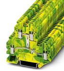 PHOENIX CONTACT-3044665 Bloques terminales del conector Conn Feed-Through Modular Terminal Block F 4 POS Screw T DIN Rail