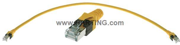 HARTING Technology Group-09474747148 null Cable Assembly Ethernet 0.9m 26AWG RJ-45 to RJ-45 8 to 8 POS M-M Crimp-Crimp
