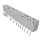 Conn Socket Strip SKT 34 POS 2.54mm Solder ST Bottom Entry Thru-Hole TIGER CLAW™ Tube