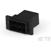 TE Connectivity-1-917809-3 Connector Discrete Wire Housing Conn Housing PL 6 POS 10.16mm Crimp ST Panel Mount Black Box