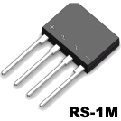 Rectron-2RS106M Brückengleichrichter Rectifier Bridge Diode Single 800V 2A 4-Pin RS-1M