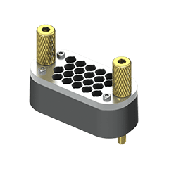 Samtec-BQR-J-20 电子测试设备连接器 Conn Test Point F 20 POS ST Thru-Hole 1 Port Bulls Eye®  Bag