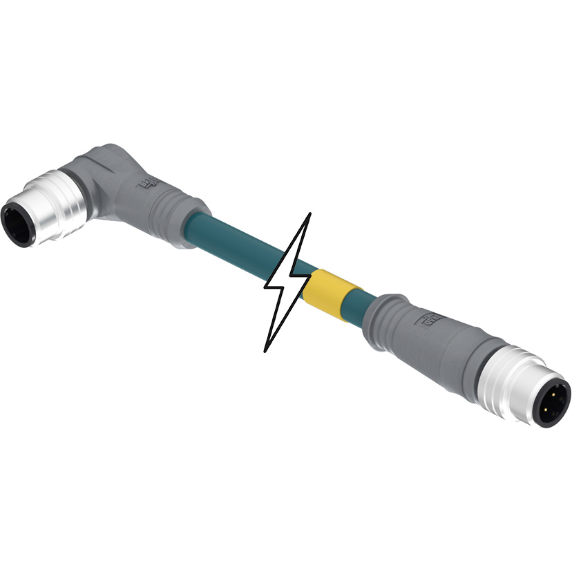 Molex-1201088093 null MIC 4P M/ME ST/90 D-CODED 5M SHLD TPE