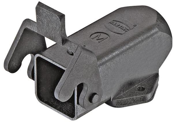 HARTING-19200030227 Steckverbinderzubehör Connector Accessories Housing Straight Black