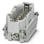 Conn Rectangular M 10 POS Screw ST Panel Mount