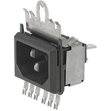 SCHURTER-GRF2.0312.11 Power Entry Modules Power Entry Module Unfiltered M 3 POS 250VAC 15A ST 1 Port