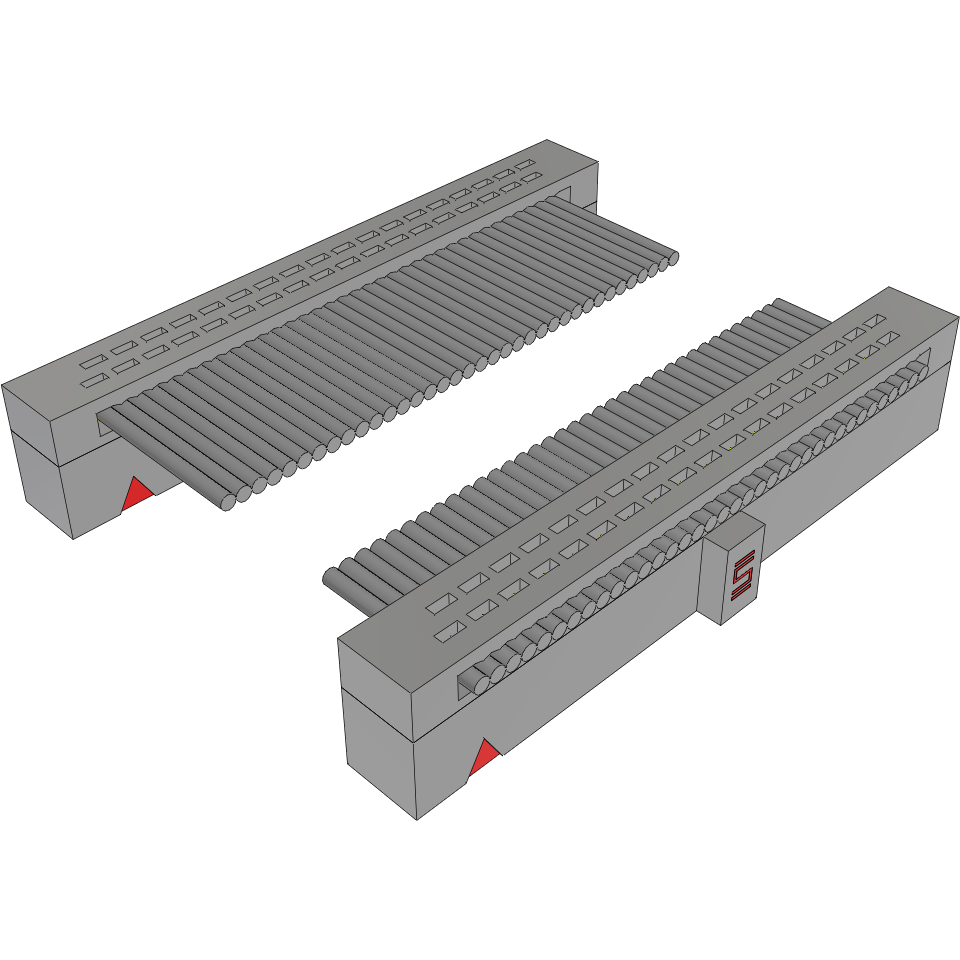 Samtec-FFSD-18-D-03.70-01-N  Cable Assembly 0.093m 30AWG 1.27mm 36 to 36 POS IDC Connector to IDC Connector F-F TIGER EYE™ Bulk