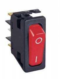 Bulgin Components PLC-C6003ALBR2-G74 Switch Rocker Switch Rocker ON OFF SPST Quick Connect Flat Rocker 20A 400VAC 1118.55VA