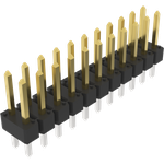 BergStik®, Board to Board connector, Unshrouded Header, 2.54 mm Pitch, Vertical, Double Row,Through Hole, 22 Positions