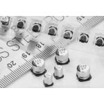 Cap Aluminum Lytic 100uF 35V 20% (10 X 10.8mm) SMD 0.2 Ohm 0.12A 1000h 150°C Automotive T/R