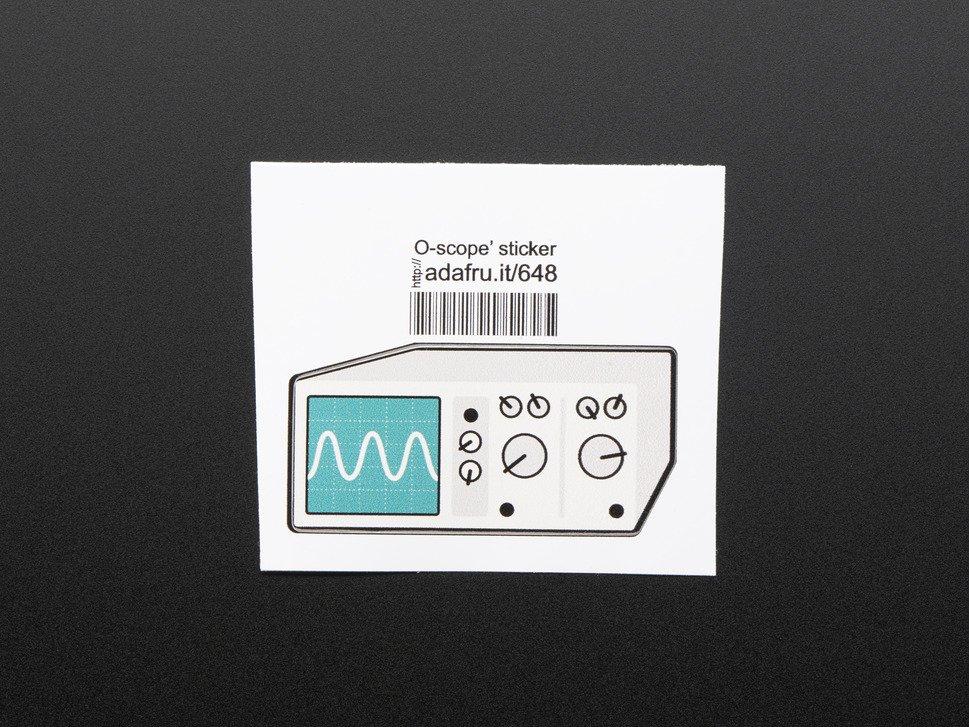 Adafruit Industries-648 Étiquettes Labels Sticker Vinyl Gloss 50x44mm