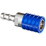 Amphenol-SQD-02SBBN-PBE001 热量管理配件 Thrml Mgmt Access Liquid Cooling Socket Blue Staniless Steel
