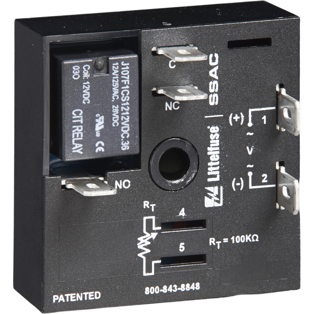 Littelfuse-KRDI320 Relè temporizzato Time Delay Relay 24VDC 10A SPDT(50.8x30.7x50.8)mm SMD