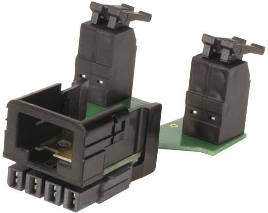 HARTING-09452001760 Autre raccordement Han 3M RJ45 Hybrid Cat.6 PFT 8+4p