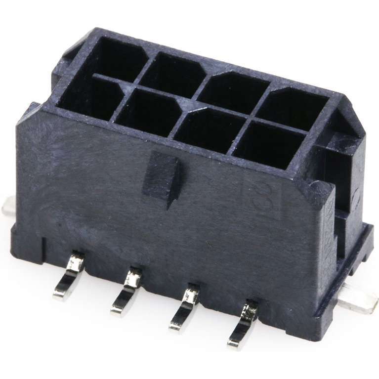 Molex-2182160620 连接器插头及 PCB 插座 Connector Header 3mm 6 Position Vertical Surface Mount Micro-Fit+ Dual Row