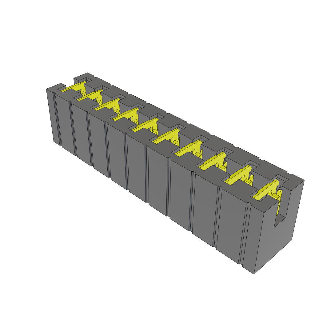 Samtec-MNT-110-BK-H Connector Jumpers and Shunts Conn Shunt F 20 POS 2.54mm ST Bulk