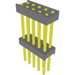 Conn Board Stacker HDR 10 POS 2.54mm Solder ST Top Entry Thru-Hole Bulk