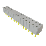Conn Socket Strip SKT 30 POS 2.54mm Solder ST Top Entry Thru-Hole Bulk