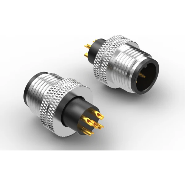 Tensility International-50-00960 Steckverbinder, rund Conn M12 Circular PIN 5 POS Solder Cup ST Cable Mount 5 Terminal 1 Port