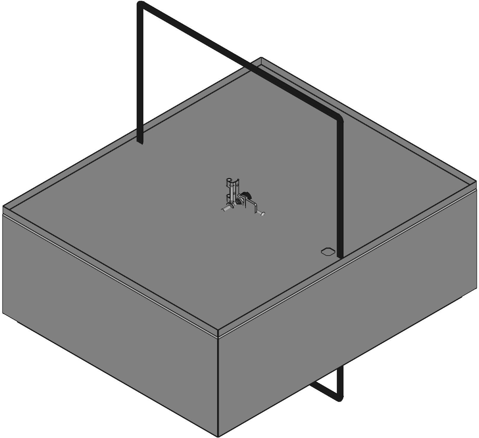 Hammond Manufacturing-EN4SD24208GY  Gray Steel Wall Mount Single Door Enclosure