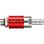 Amphenol-SQD04-SBCN-PAEM-RD001 热量管理配件 Thrml Mgmt Access Liquid Cooling Socket Red Staniless Steel