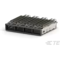 TE Connectivity-2057183-2 Connector Accessories Connector Accessories QSFP+ Cage Right Angle Box/Tray