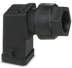 PHOENIX CONTACT-HC-STA-D07-HHFS-1SGM20-PL-BK Schrumpfbalgenadapter Sleeve Housing 90° Polyamide Single Lock Latch