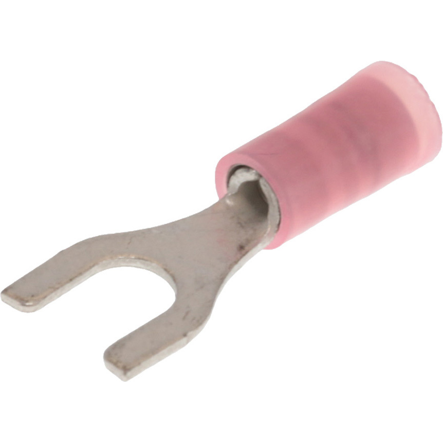 Molex-19198-0004 Raccordement de terminaux Spade Tongue Terminal 18-22AWG Copper Red 23.2mm Electro Tin Avikrimp™ Carton