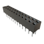 Samtec-SMM-112-01-S-D Steckverbinderleisten und Leiterplattenbuchsen Conn Socket Strip SKT 24 POS 2mm Solder ST Top Entry Thru-Hole TIGER EYE™ Tube