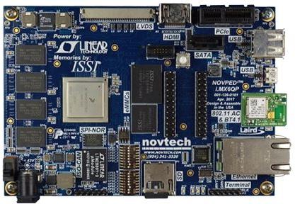 NovTech, Inc-NOVPEDIMX6QP_001-126-0102_KIT Single Board Computers - SBCs SBC, 1.2GHz NXP CPU 4GB DDR3L